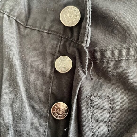 Armani Exchange cotton jeans 32 waist 31 inseam 8 inches leg wide - Picture 4 of 8